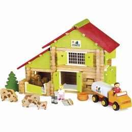 Jeujura|Playset Jeujura My Wooden Farm 180 Peças