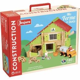 Jeujura|Playset Jeujura My Wooden Farm 180 Peças