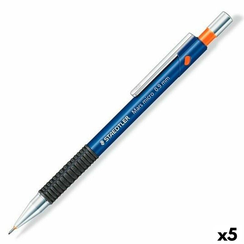 Staedtler|Porta-minas Staedtler Mars Micro Azul 0,5 mm (5 Unidades) (10 Unidades) Staedtler|Porta-minas Staedtler Mars Micro Azul 0,5 mm (5 Unidades) (10 Unidades)