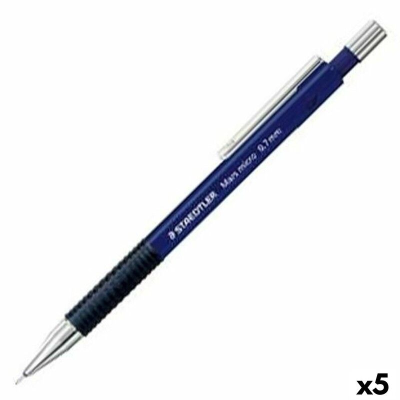 Staedtler|Porta-minas Staedtler Mars Micro Azul 0,7 mm (5 Unidades) Staedtler|Porta-minas Staedtler Mars Micro Azul 0,7 mm (5 Unidades)