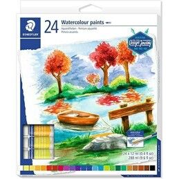 Staedtler|Conjunto de Pintura Aguarela Staedtler Design Journey 6 Peças 12 ml
