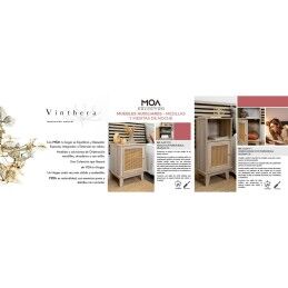 Vinthera|Mobiliário Auxiliar Vinthera Moa Castanho