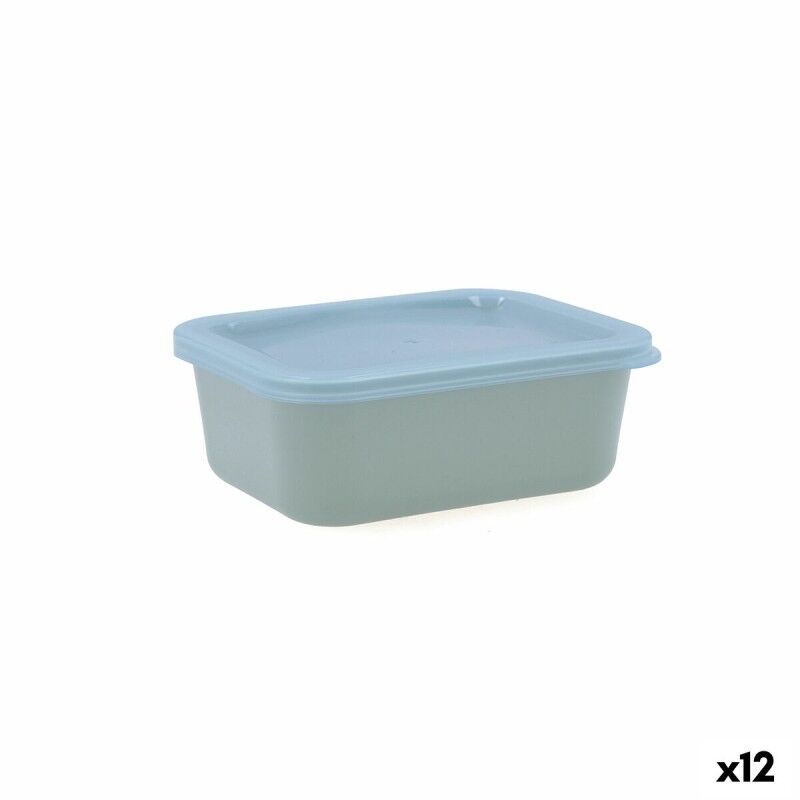 Quid|Lancheira Retangular com Tampa Quid Inspira 380 ml Verde Plástico (12 Unidades) Quid|Lancheira Retangular com Tampa Quid Inspira 380 ml Verde Plástico (12 Unidades)