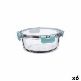 Bidasoa|Lancheira Hermética Bidasoa Theo 17 x 13 x 6 cm 550 ml Prateado Metal (6 Unidades)