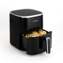 DCOOK|Fritadeira de Ar Dcook Gallery Preto 1450 W 4,6 L