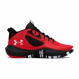 Sapatilhas de Basquetebol para Adultos Under Armour Lockdown 6 Vermelho