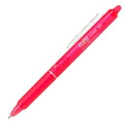 Pilot|Caneta Pilot Frixion Clicker Tinta apagável Cor de Rosa 0,4 mm 12 Unidades