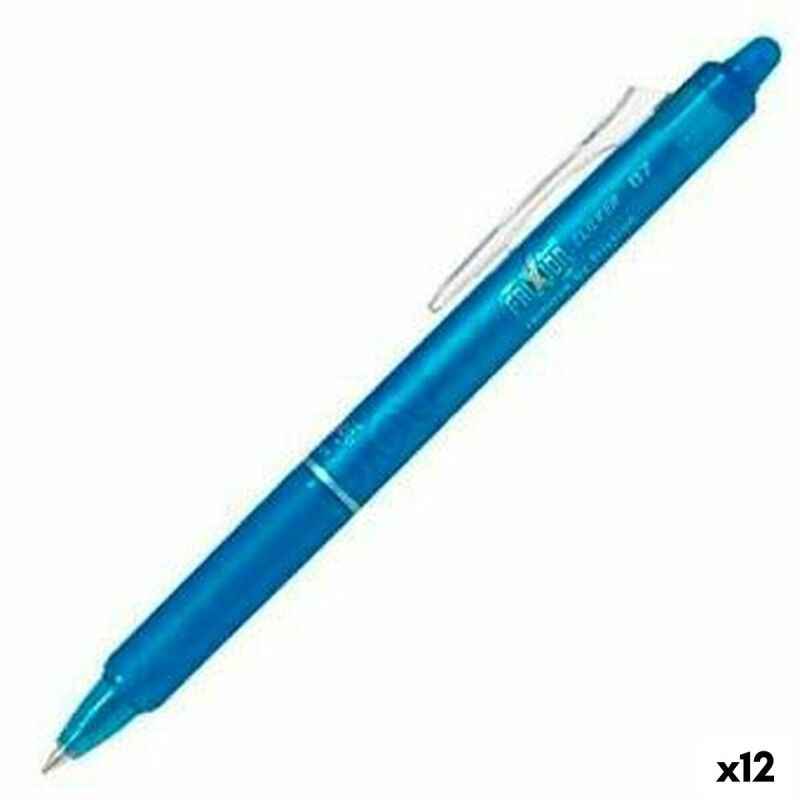 Pilot|Caneta Pilot Frixion Clicker Tinta apagável Azul 0,4 mm 12 Unidades Pilot|Caneta Pilot Frixion Clicker Tinta apagável Azul 0,4 mm 12 Unidades