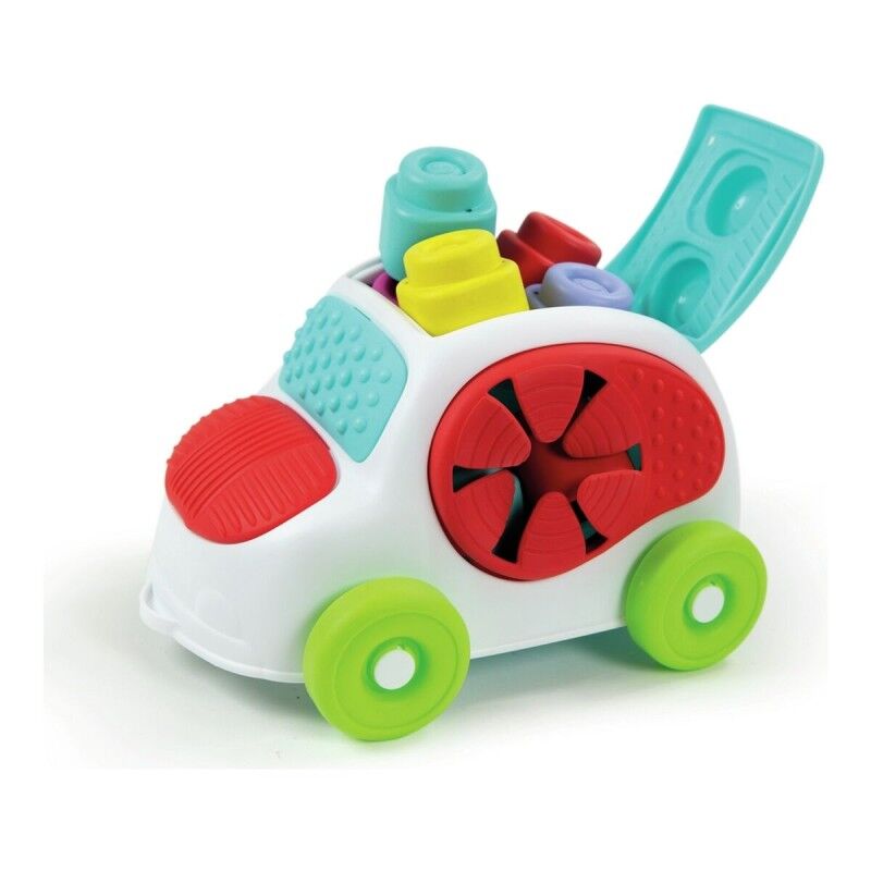Clementoni|Carrinho de brincar Clementoni 8 Peças 28 x 19,5 x 18 cm Clementoni|Carrinho de brincar Clementoni 8 Peças 28 x 19,5 x 18 cm
