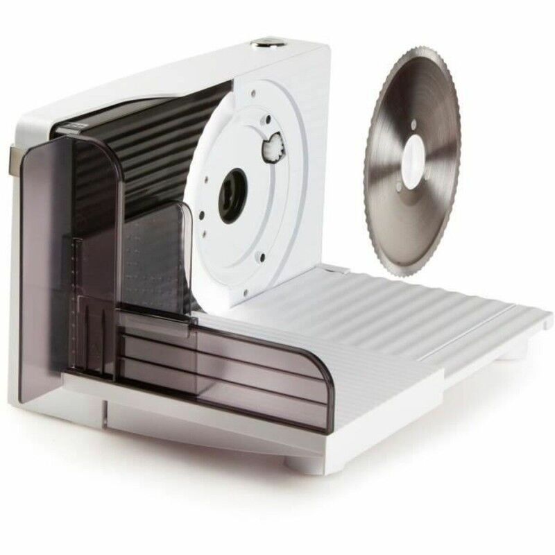 DOMO|Máquina de Cortar Fiambre DOMO DO523S 120 W Branco DOMO|Máquina de Cortar Fiambre DOMO DO523S 120 W Branco