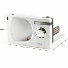 DOMO|Máquina de Cortar Fiambre DOMO DO523S 120 W Branco
