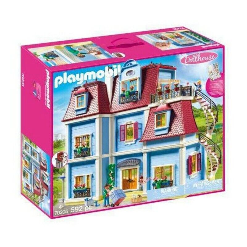 Playmobil|Casa de Bonecas Playmobil Dollhouse Playmobil Dollhouse La Maison Traditionnelle 2020 70205 (592 pcs)