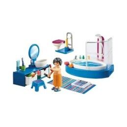Playmobil|Playset Dollhouse Bathroom Playmobil 70211 Banhos (51 pcs)
