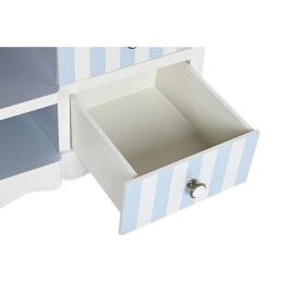 DKD Home Decor|Móvel de TV DKD Home Decor Branco Azul celeste (120 x 48 x 60 cm)