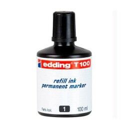 Edding|Tinta de recarga Edding T100 Permanente 100 ml (10 Unidades)