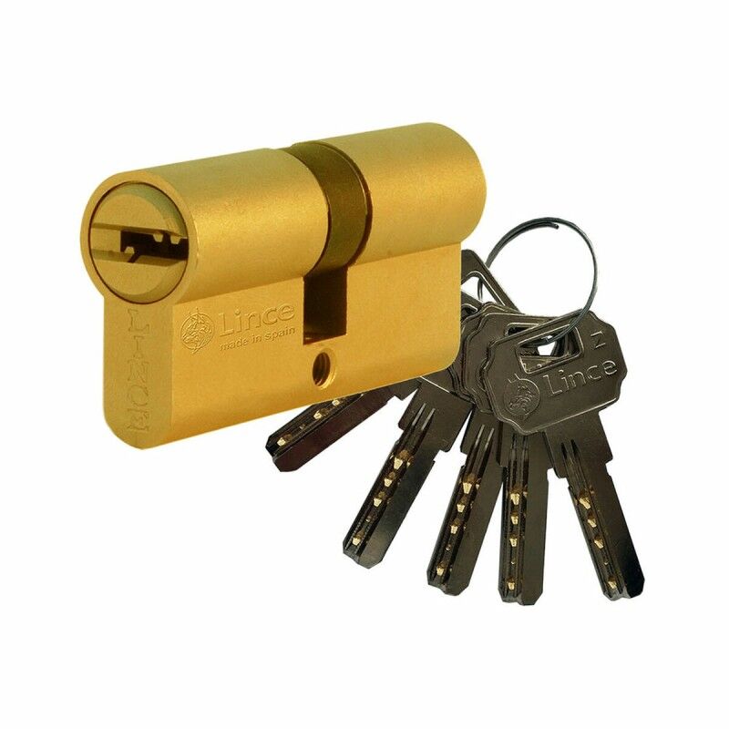 Lince|Cilindro Lince C2-9c253232l Latão Aço Leva comprida (64 mm) Lince|Cilindro Lince C2-9c253232l Latão Aço Leva comprida (64 mm)