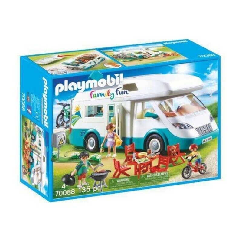 Playmobil|Playset Playmobil Family Fun Summer Caravan Playmobil 70088 (135 pcs) Playmobil|Playset Playmobil Family Fun Summer Caravan Playmobil 70088 (135 pcs)