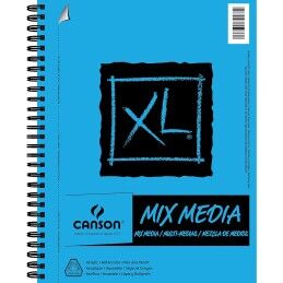 Canson|Bloco de desenho Canson XL Mix Media Branco A4 Papel 5 Unidades 30 Folhas 300 g/m²