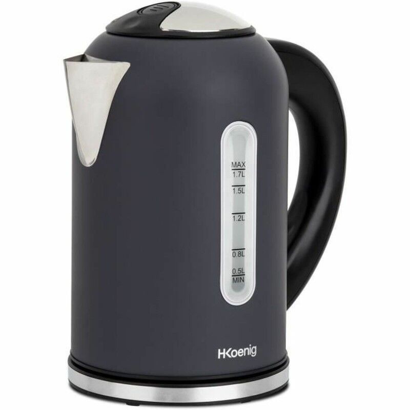 Hkoenig|Chaleira Hkoenig BOE52 2200 W Preto Aço inoxidável 2200 W 1,7 L 1,7 L Hkoenig|Chaleira Hkoenig BOE52 2200 W Preto Aço inoxidável 2200 W 1,7 L 1,7 L