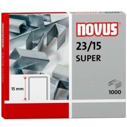 Novus|Grampos Novus 1000 Peças 23/15 (50 Unidades)