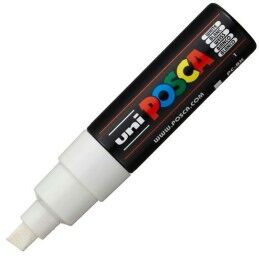 POSCA|Marcador POSCA PC-8K Branco (6 Unidades)