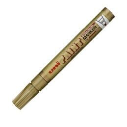 Uni-Ball|Rotulador permanente Uni-Ball PX-20 Dourado (12 Unidades)