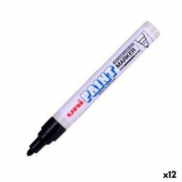 Uni-Ball|Rotulador permanente Uni-Ball Paint PX-21L Vermelho 12 Peças