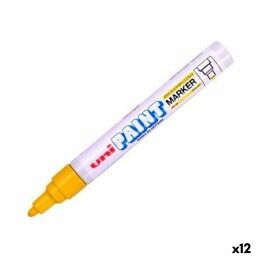 Uni-Ball|Rotulador permanente Uni-Ball Paint PX-21L Vermelho 12 Peças