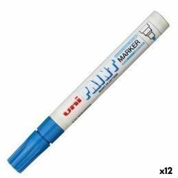 Uni-Ball|Rotulador permanente Uni-Ball Paint PX-21L Violeta 12 Peças