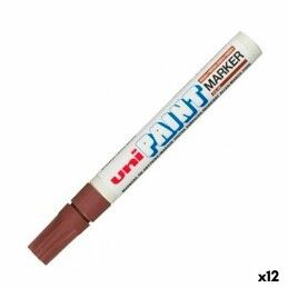 Pentel|Marcadores de giz líquido Pentel Maxiflo MWL-5S Azul (12 Peças)