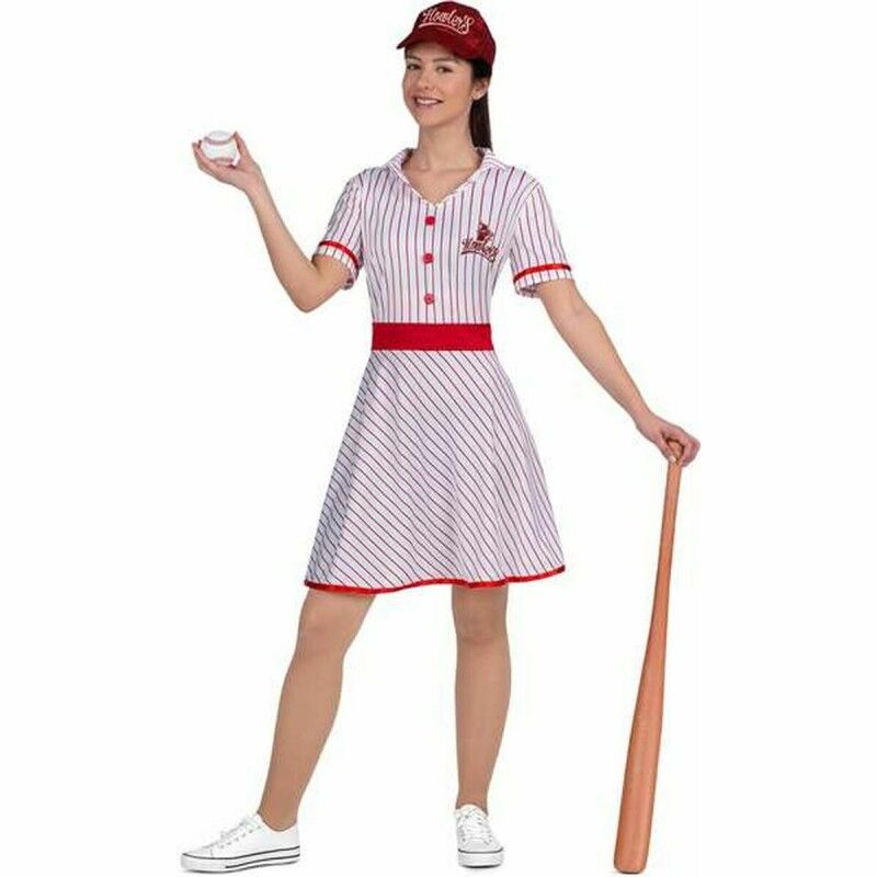 My Other Me|Fantasia para Adultos My Other Me Baseball Vintage Vermelho My Other Me|Fantasia para Adultos My Other Me Baseball Vintage Vermelho