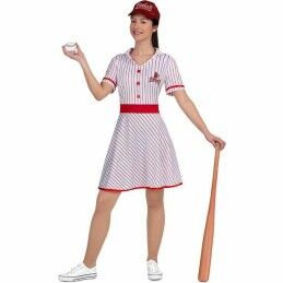 My Other Me|Fantasia para Adultos My Other Me  Baseball Vintage Vermelho