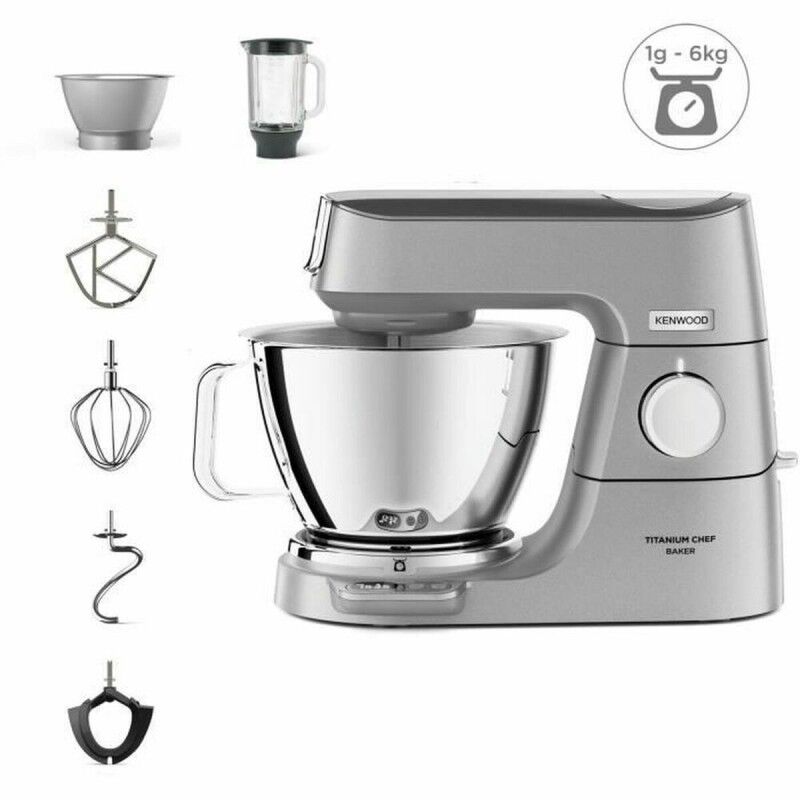 Kenwood|Robot de Cozinha Kenwood KVC85.124SI Prateado 1200 W Kenwood|Robot de Cozinha Kenwood KVC85.124SI Prateado 1200 W