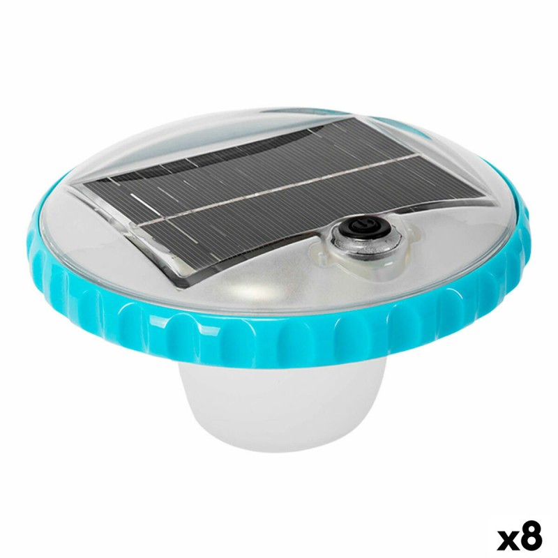 Luz Solar Flutuante para Piscina Intex 16,8 x 10,8 x 16,8 cm (8 Unidades)