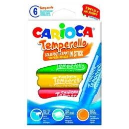 Carioca|Têmperas Carioca Temperello 6 Peças (24 Unidades)