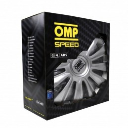 Tapacubos OMP Magnum Speed Prateado 15" (4 uds)