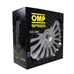 Tapacubos OMP Stinger Speed Prateado 16" (4 uds)