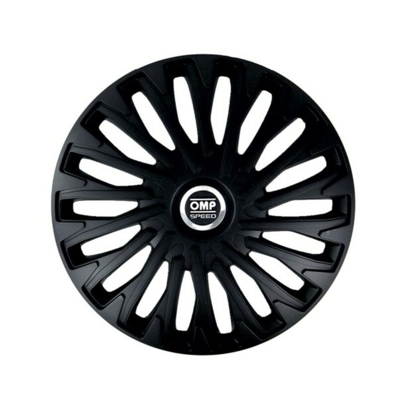 Tapacubos OMP Stinger Speed Preto 15" (4 uds)