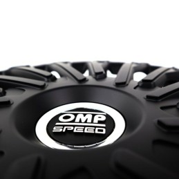 Tapacubos OMP Stinger Speed Preto 15" (4 uds)