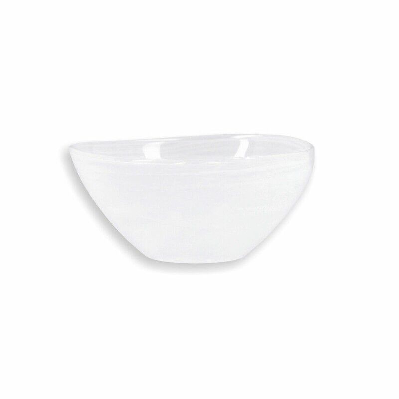 Quid|Saladeira Quid Boreal Ø 14 cm Branco Vidro (6 Unidades) (Pack 6x)
