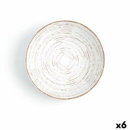 DKD Home Decor|Tabuleiro DKD Home Decor 40,6 x 30 x 6 cm Bege Azul Madeira MDF (2 Unidades)