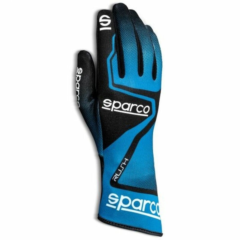 Luvas de karting Sparco RUSH Azul Azul/Preto Tamanho 11 (L)