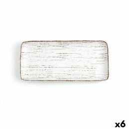 Anaflor|Prato de Jantar Anaflor Barro Anaflor Castanho Barro cozido Ø 31 cm Carne (8 Unidades)
