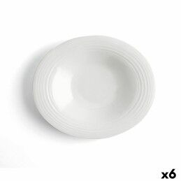 La Mediterránea|Tigela La Mediterránea Yummy Branco 18,4 x 13 x 7,3 cm (18 Unidades)