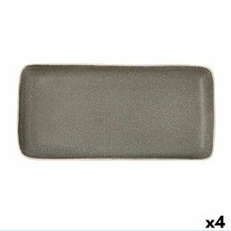Quid|bandeja de aperitivos Quid Gastro Fun Branco Cerâmica 20,5 x 11 x 3,5 cm (12 Unidades) (Pack 12x)