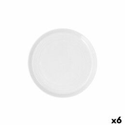 Home ESPRIT|Jogo de Bandejas Home ESPRIT Branco Natural Bambu Rotim 45 x 35 x 13 cm