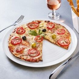 Arcoroc|Prato para Pizza Arcoroc Evolutions Branco Vidro Ø 32 cm (6 Unidades)