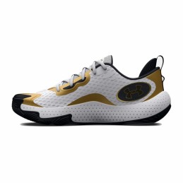 Sapatilhas de Basquetebol para Adultos Under Armour Spawn 5 Branco