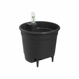 Vaso Elho Ø 33 cm Preto Plástico