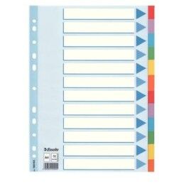 Esselte|Espaçadores Esselte   Multicolor A4 (10 Unidades)
